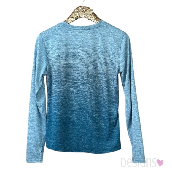 bcg Activewear Top Long Sleeve Green Ombre - Picture 4 of 6